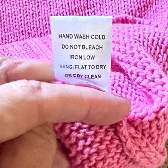 NWT,Anthro’s Oddy,Pink & Red Striped Oversized Sweater,Soft, Strechy, Size 1X - Picture 10 of 13